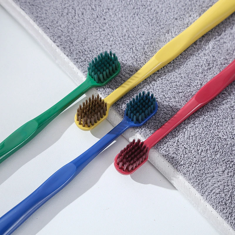 2PCS Soft Bristle Toothbrush With Wide Head For Couple Natural Bamboo Tooth Brush Fresh Mouth Cleaning Brush Oral Care Tools