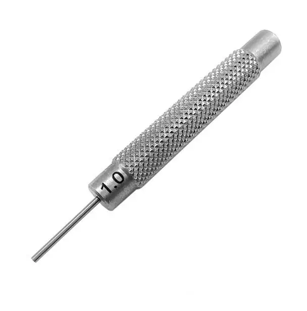 Watch Band Sizing Tool Steel Pin Punch Set of 0.7mm 0.8mm 0.9mm 1.0mm Bracelet Link Pin Remover Tool for Watch Repair W5667
