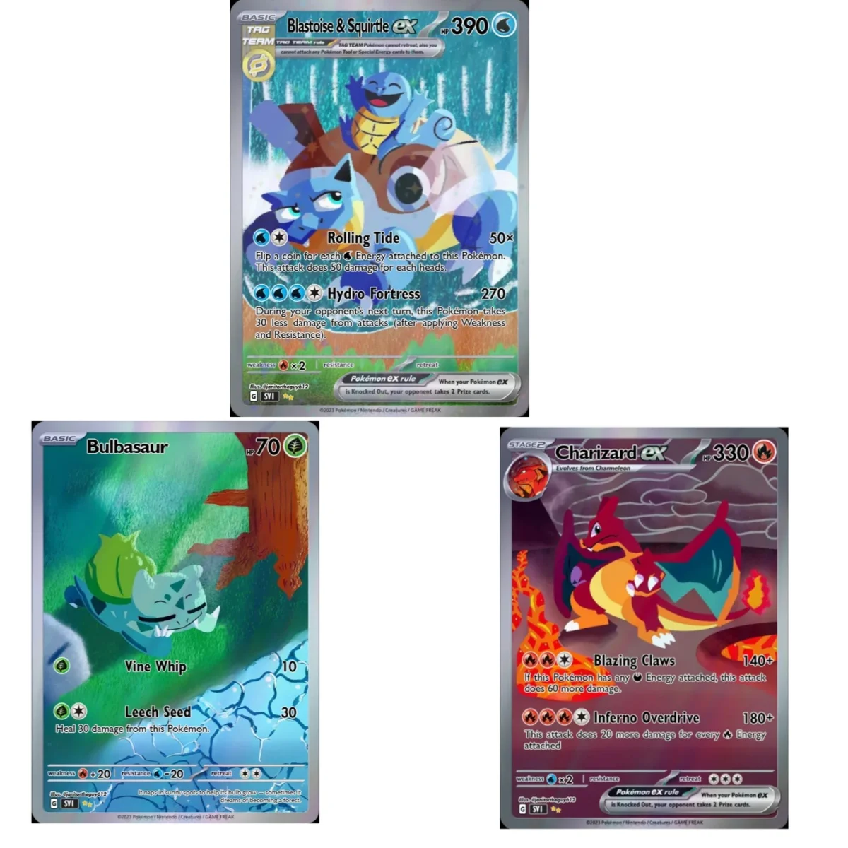 

DIY Fans Self Control Pokemon Ptcg Blastoise Charizard Collect Signature Trading Flash Card Anime Cartoon Gift