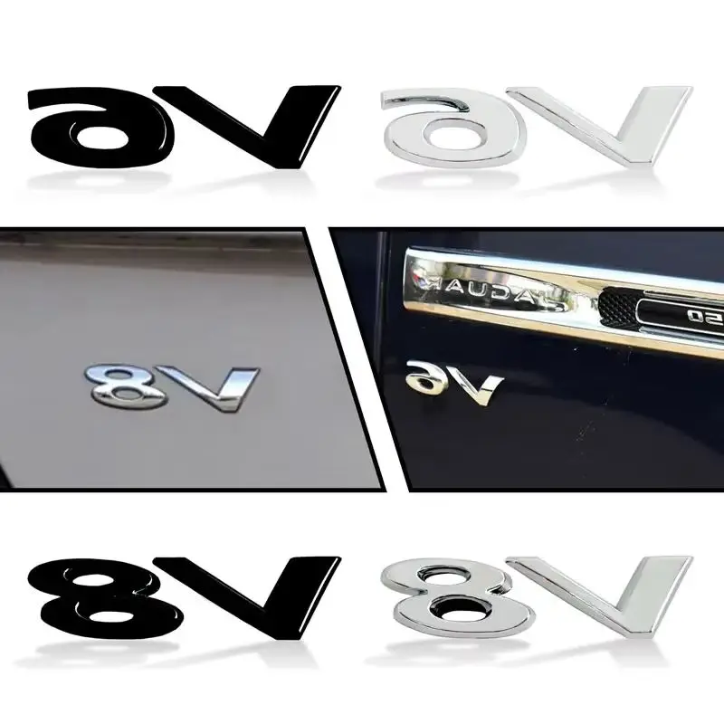 

3D ABS V6 V8 буквенный логотип, эмблема, автомобильная наклейка для Jaguar P200 P250 P350 F-Type S-Type XE XEL XFR XJR