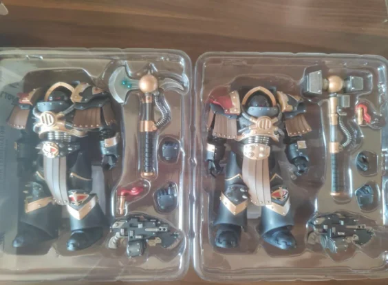 【sf]】joytoy-warhammer-40k-1-18-action-figure-sons-of-horus-justaerin-terminator-squad-prime-model-toy-gift