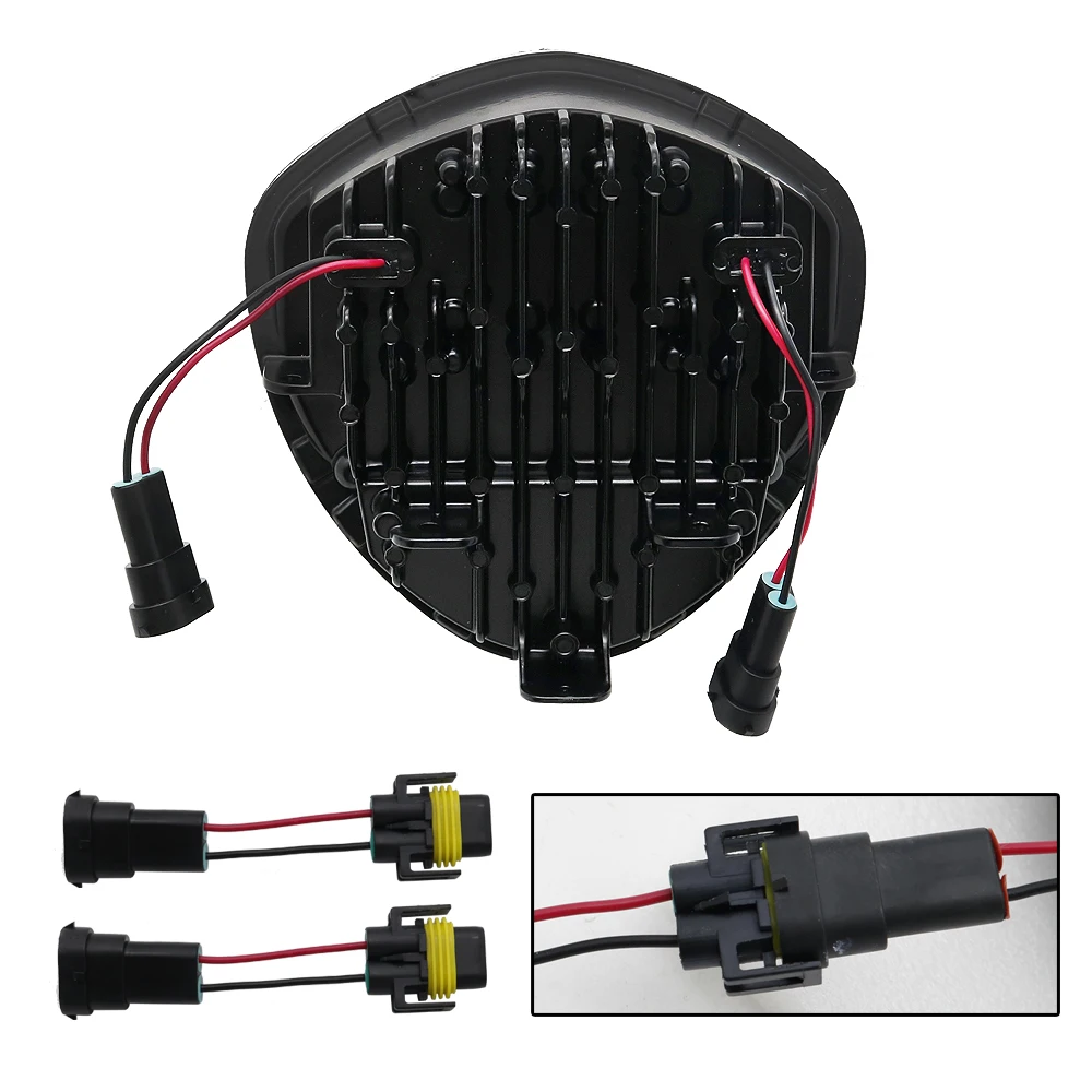 مصباح أمامي للدراجات النارية من الكروم للنصر ، عبر البلاد ، مطرقة Vegas Kingpin