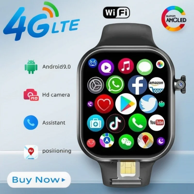 

Смарт-часы Amoled с экраном 5G VP29, 2,29-дюймовая вращающаяся камера, GPS, Wi-Fi, NFC, Google Play Store, Android 10,0, рабочая система