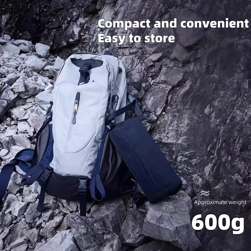 مرتبة تخييم محمولة قابلة للنفخ، وسادة مقاومة للماء والرطوبة، مناسبة لرحلات التنزه في الهواء الطلق