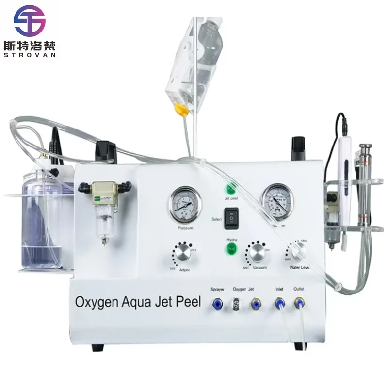 

STLF LZS 5 in 1 Oxygen Jet Water Peel Hydrodermabrasion Moisturizing Microdermabrasion Face Cleaning Salon Machine