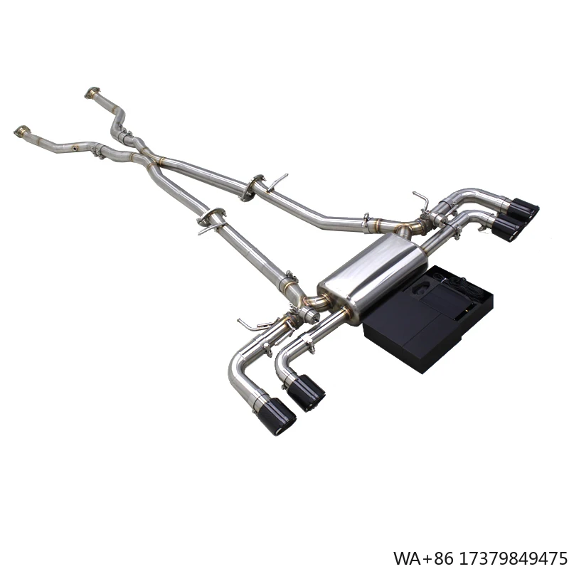 

Custom X Midpipe Catback Muffler for Lexus LC500 5.0L 2016-2018 Auto Engine Part Racing SUS304 Valved Exhaust System