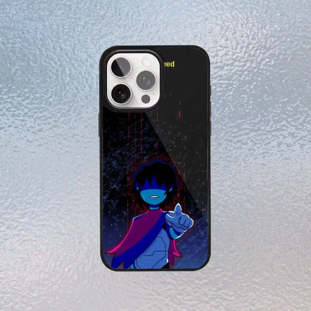 حافظة هاتف D-Deltarune Kris لهاتف iPhone17,16,15,14,13,12,11 Plus، Pro Max Magsafe شحن لاسلكي مغناطيسي #4