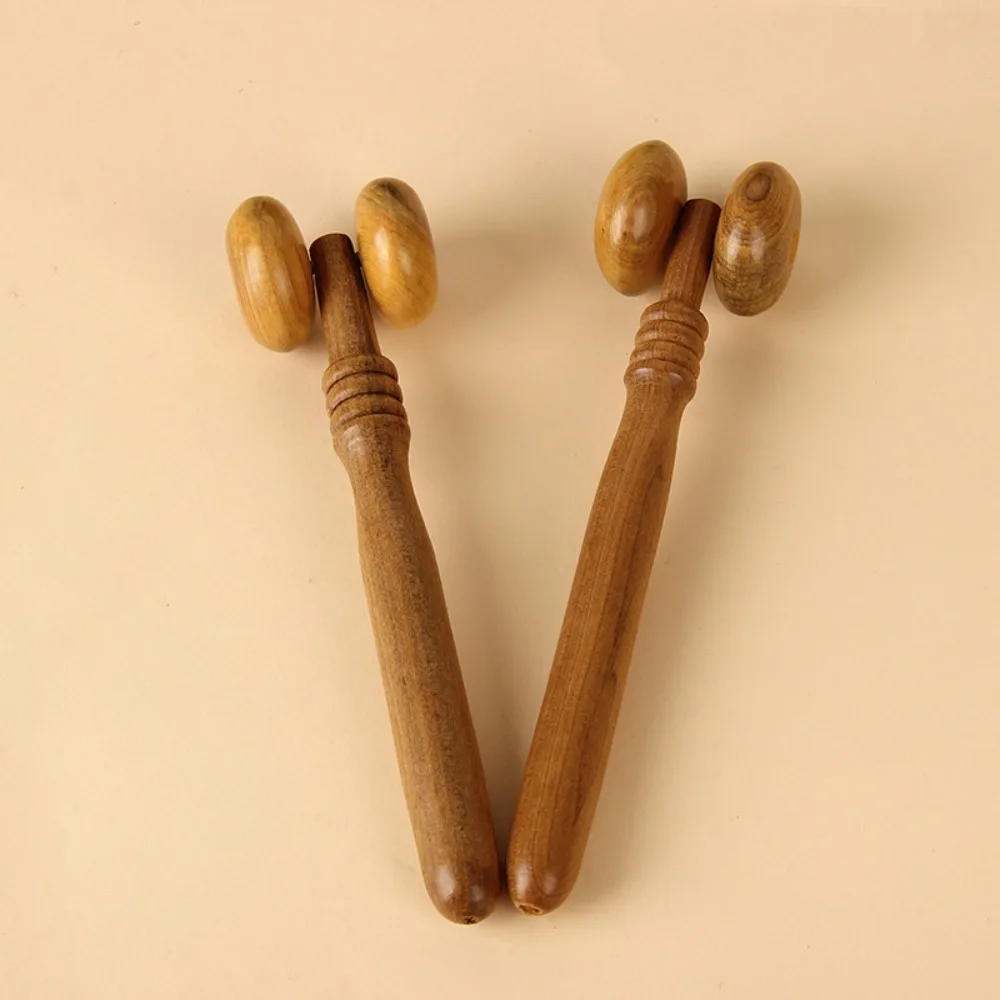 

Portable Sandalwood Gua Sha Scraper Face Slimming Burlywood Face Massage Therapy Natural Face Roller Health Care