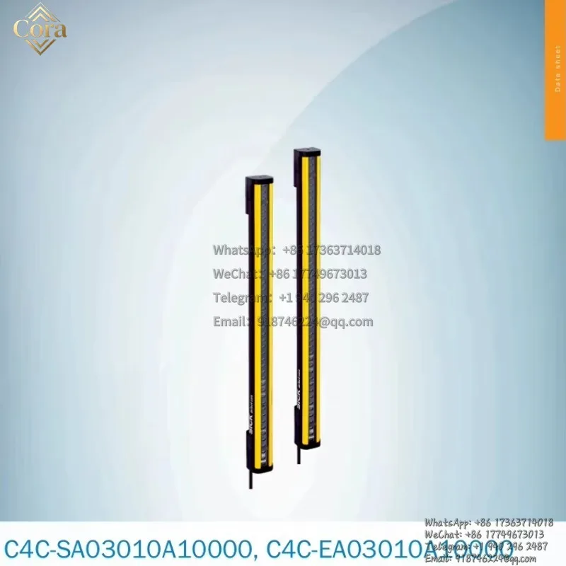 sick brand origianl C4C-SA03010A10000, C4C-EA03010A10000 part no.1211450, 1211463  SAFETY LIGHT CURTAINS new in stock