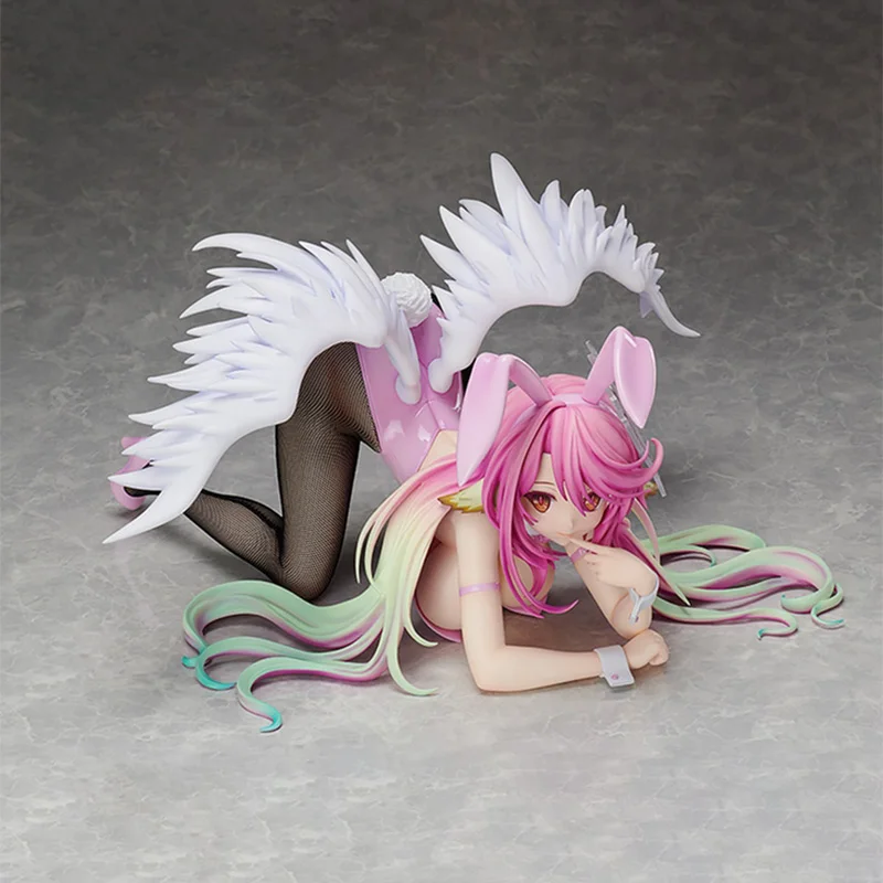 No Game No Life Jibril Bunny Ver. 1/4 Scale PVC Action Figure Anime Figure Model Toys Sexy Girl Figure Collection Doll Gift