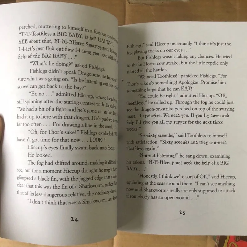 How To Train Your Dragon Complete Series 12-volume Set European and American Children's English Adventure Growth Novel Books