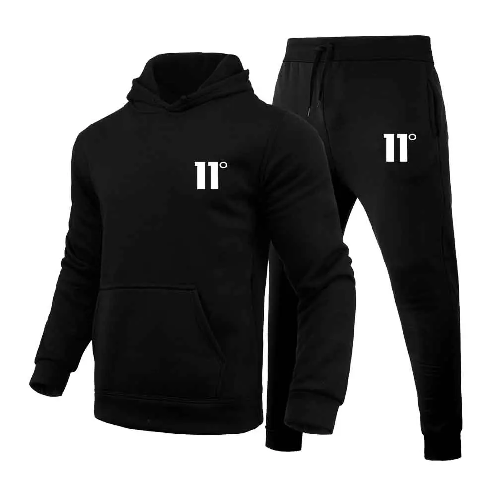 Men's Hooded Sweatshirts and Men Pants Casual Men's Tracksuit Sportswear Autumn Winter Men Suit Men's Clothing Leisure Sets Male