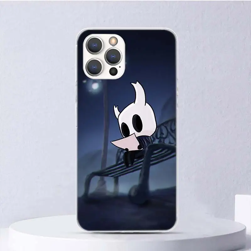 Hollow Knight Cartoon Soft Case For iPhone 11 12 13 Mini 14 Pro Max 15 Cover Apple Phone Cover X XS XR SE 7 Plus 8 + 6S 5S Coque