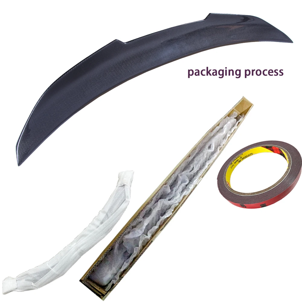 For BMW 4 Series F36 4Door Cran Coupe PSM Style Carbon fiber Rear Spoiler Trunk wing 2014-2019