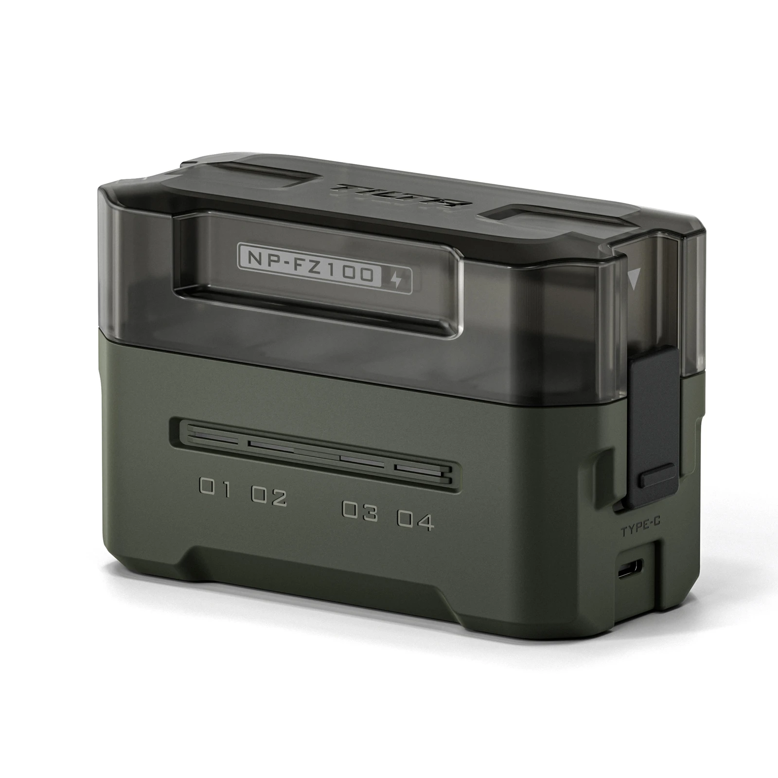 محطة شحن محمولة لبطارية الكاميرا TILTA لسوني NP-FZ100/NP-FW50، لـ LUMIX DMW-BLK22، EN-EL15، LP-E6، NP-W235 (4 قنوات