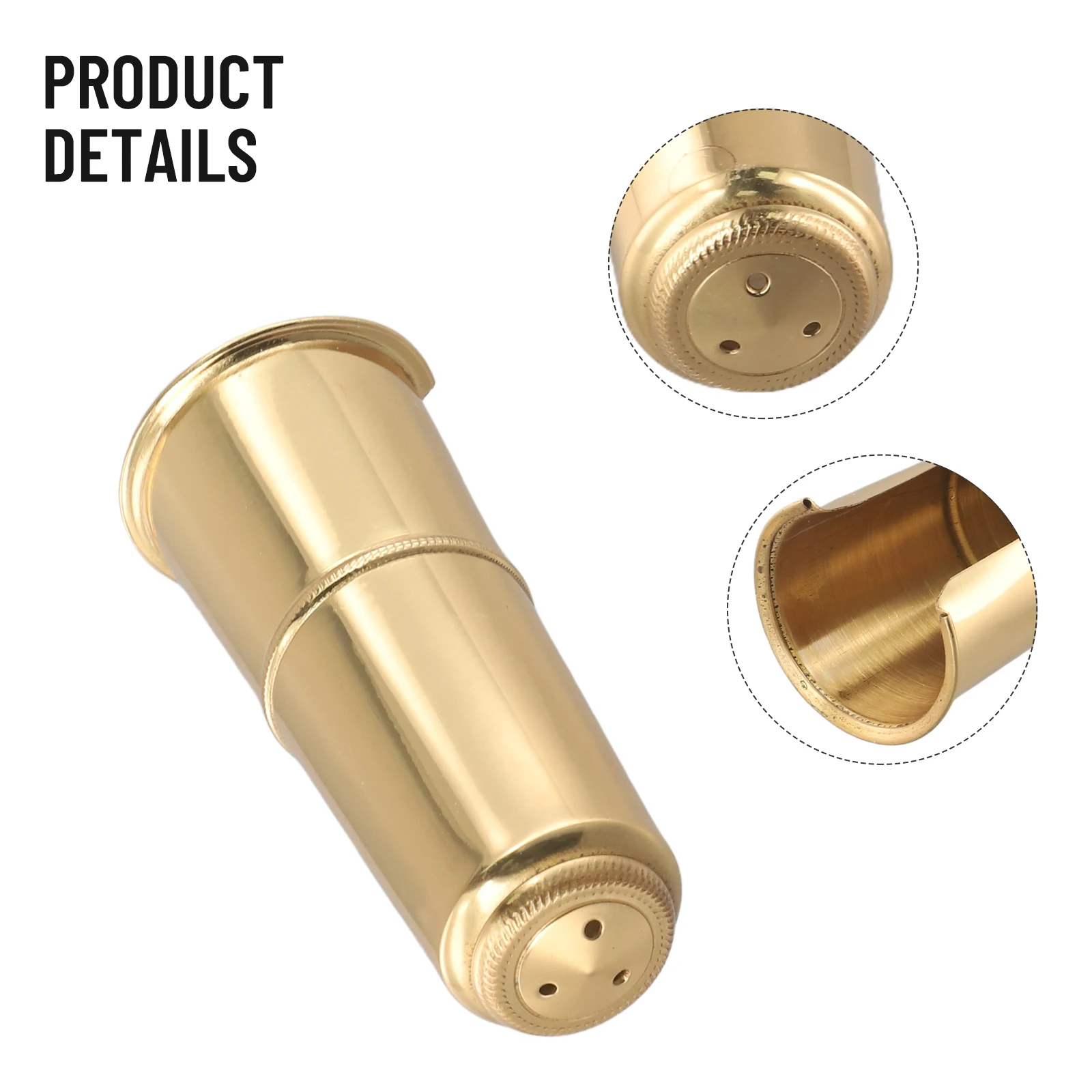 Package Content Gold Plated Cap Alto Saxophone Compatible With Metal Mouthpieces Smoothly Polished Standard Package Content