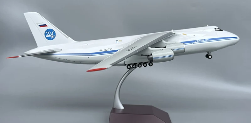 1:200 Scale G2TTF1080 Russian An124 Transport Aircraft  An-124-100 RA-82035 Model Adult Fans Collectible Souvenir