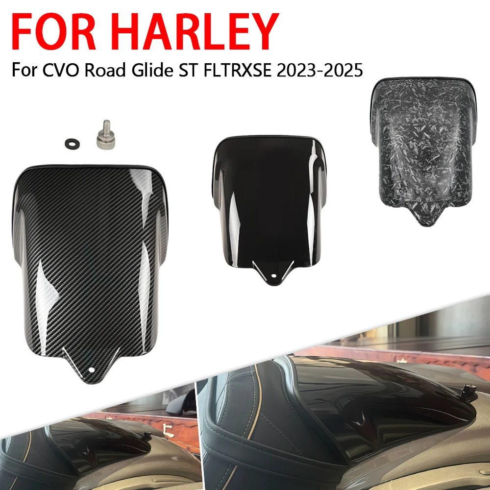 

Fit For Harley Touring CVO Road Glide ST FLTRXSE 2023 - 2025 Motorcycle Seat Back Cover Rear Passenger Cowl Fairing Rear Hump