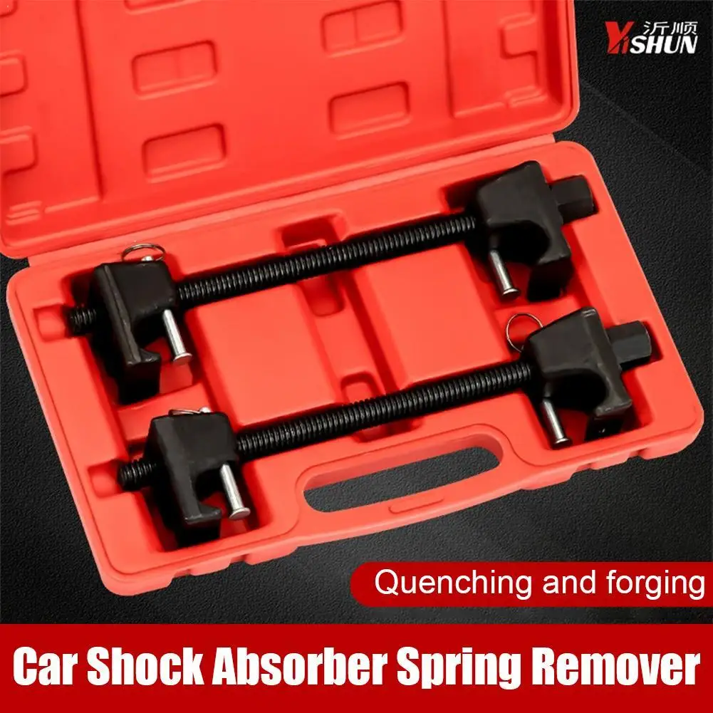 Shock Spring Compressor Heavy Duty Coil Spring Compressor Tool Compatible Shock Spring Compressor for Automotive Maintenance