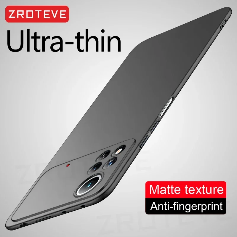 Für PocoX4 Pro 5G Fall ZROTEVE Ultra Slim Hard PC Matte Abdeckung Für Xiaomi Mi Pocophone X4 GT Xiaomi poco X5 Pro PocoX5 Telefon Fällen
