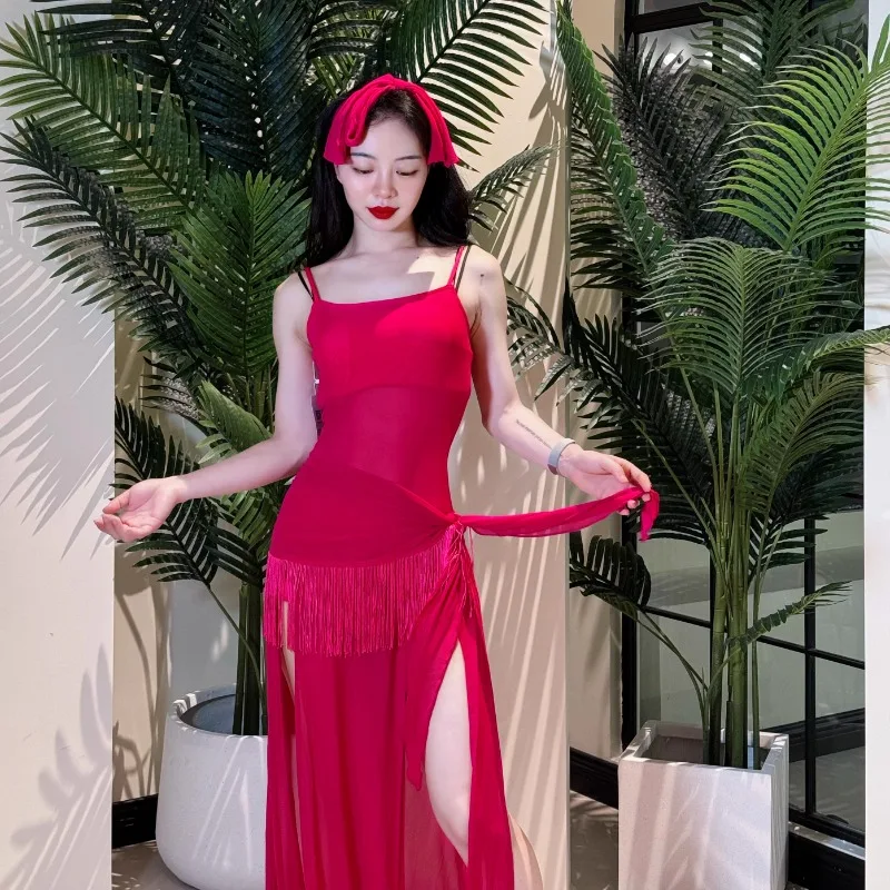 op maat gemaakte buikdanskostuums oefenkostuum Oosterse dansvoorstelling kostuumjurk