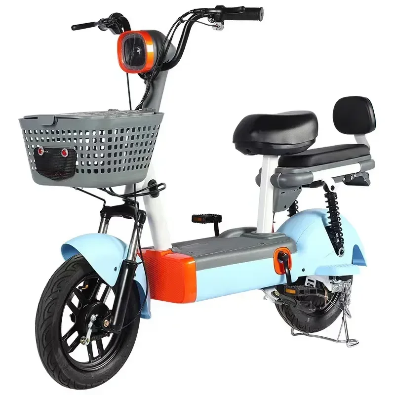 YAO New National Standard Electric Scooter Small Two Wheeled E Bike Adult Electric Bicycle Lightweight Urban Commuter Vehicle