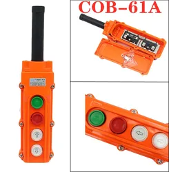 COB-61A The arrow symbol Rain proof crane control switch lifting button Self reset electric hoist operating hand