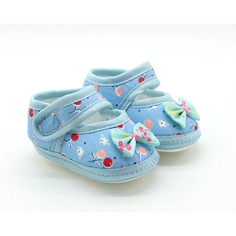 Baby Shoes Cute Bow Princess Shoes Non-Slip Soft Soled Walking Cute Shoes for Toddler First Walkers