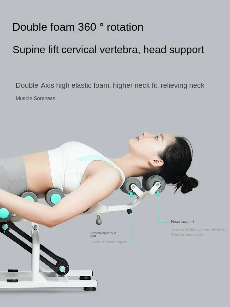 Lumbar Spine StretcherRubber Drawstring Relaxation Yoga Back Opener Lumbar Disc Therapy Flexibility Enhancing Tool