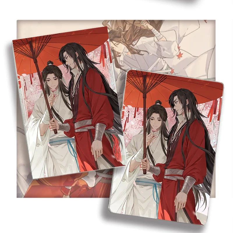 تيان غوان Ci Fu أنيمي الله السماوي يبارك الناس كوس Huacheng Xielian للجنسين 2025 الرمال المتحركة جونغ 6x9 سنتيمتر الوقوف الحاضر #4