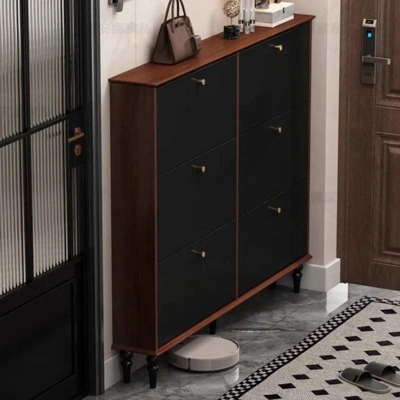 Estante Vertical para Zapatos, Mueble de Almacenamiento para Sala de Estar, Zapatero de Gran Tamaño que Ahorra Espacio, Mueble Esencial para Dormitorio, Mueble de Entrada