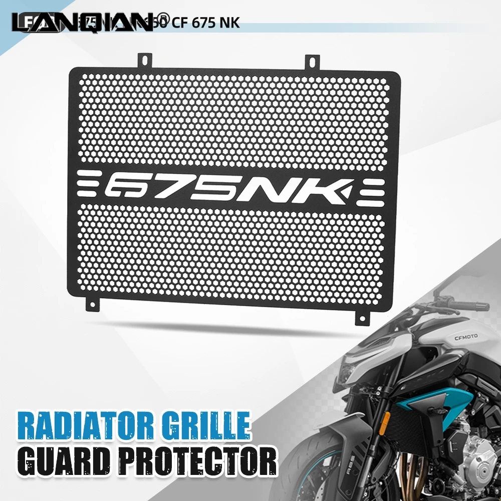 

ДЛЯ CFMOTO 675NK NK650 2024 2025 2026 CF 675 NK Аксессуары для мотоциклов Решетка радиатора Защитная крышка Алюминиевая часть