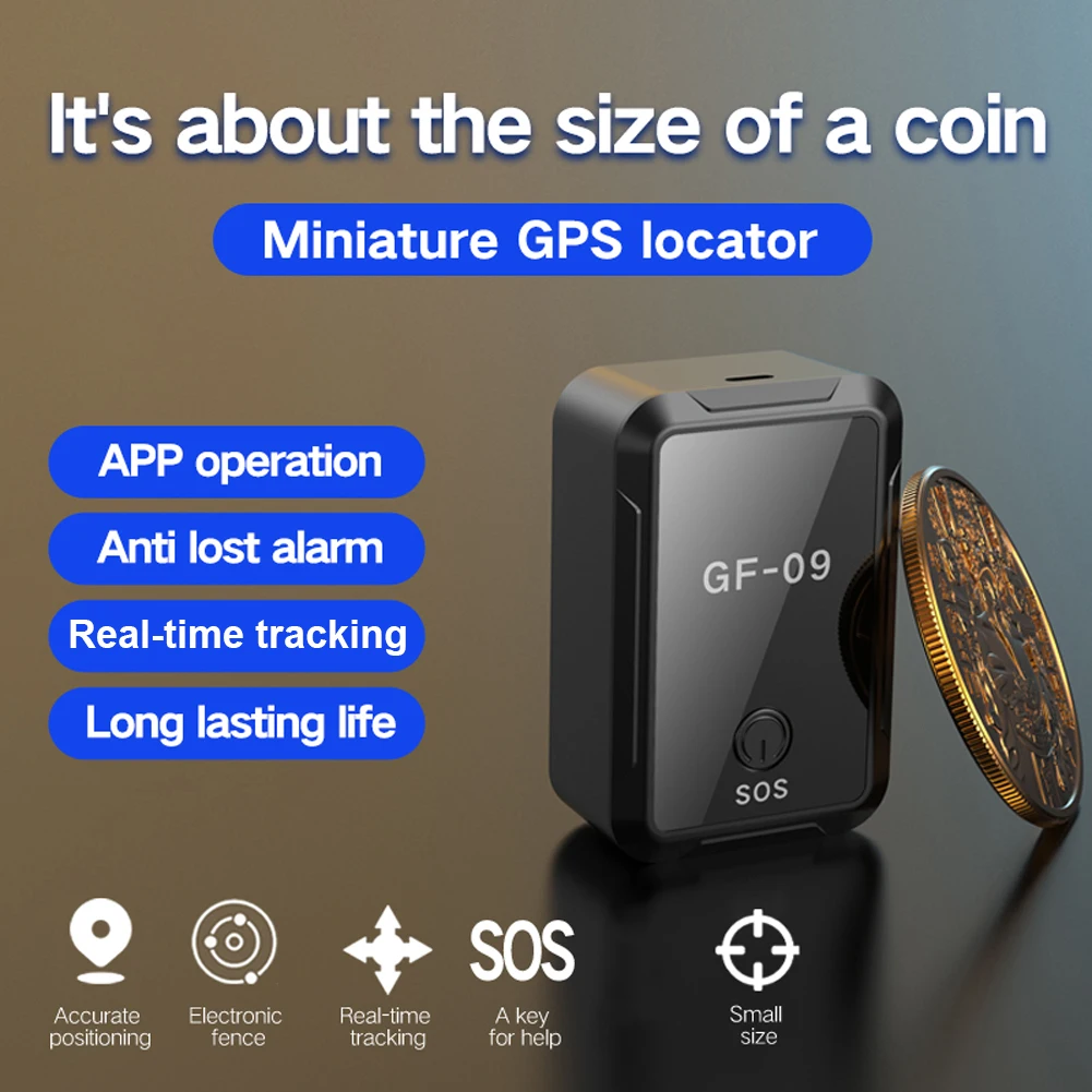 Anti-Theft Device APP Control Mini Car Locator Voice Recording Real Time Tracking Location Anti-Lost Position Device