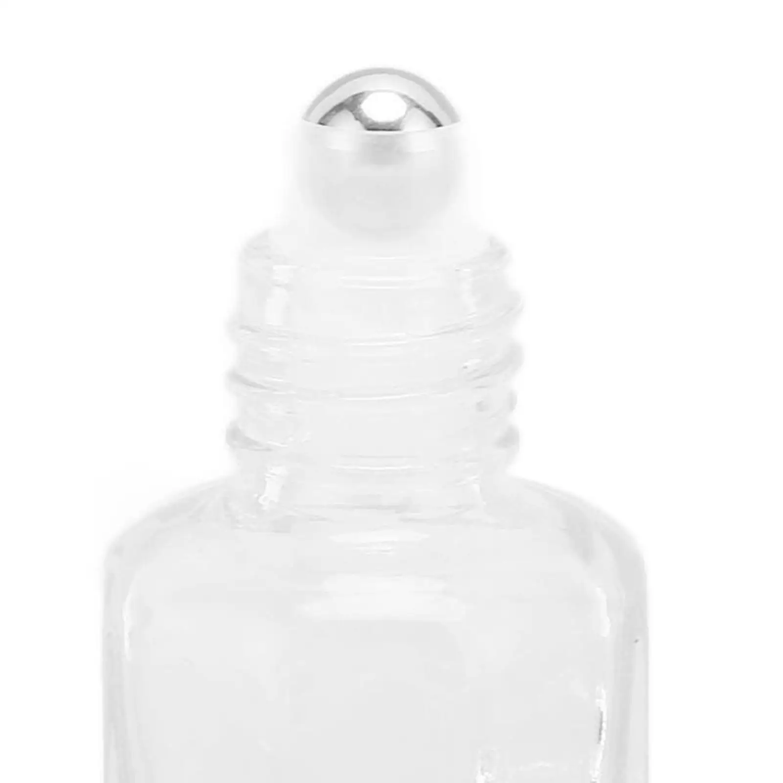 Portable Refillable Perfume Bottle with Silver Cover - Clear Glass & Aluminum Spray for essential Oils