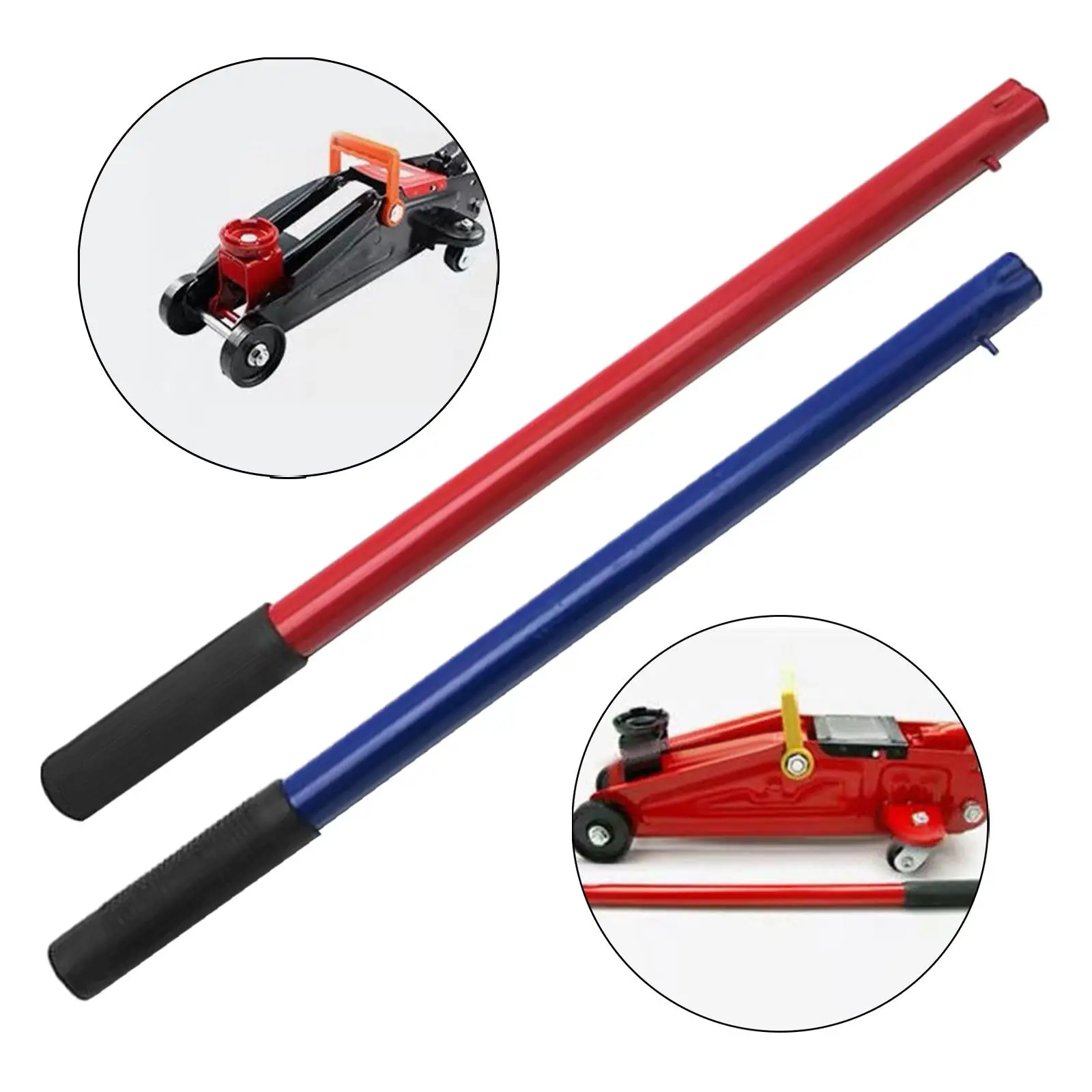 Jack Stands Handle Durable Steel Easy to Use Strong Bearing Capacity Portable Jack Pole Lever for Truck Car Replacements