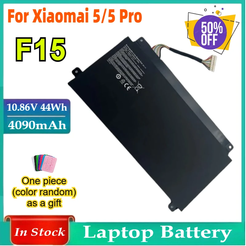 

10.86V 44Wh F15 Laptop Battery for Xiaomai 5 Xiaomai 5 Pro Haier Boyue M51-52213 40064155 3ICP7/60/81 for LG 15U370