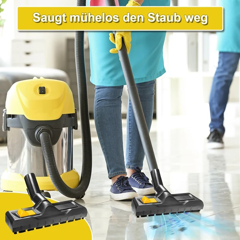 

Насадка для пола для WD3, WD4, WD5, WD6, замена сухой уборки с 5 мешками для пыли, аксессуары для пароочистителей 【A73 AcePro】