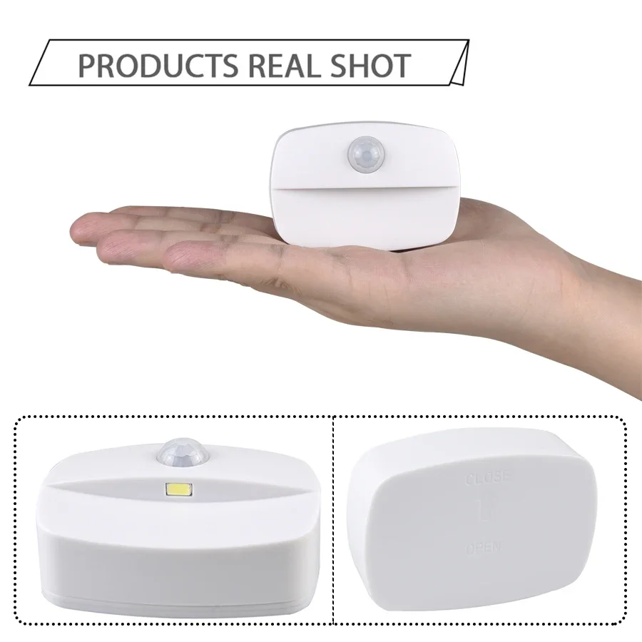 Wireless Motion Sensor Night Lamp LED Lights- Easy Install