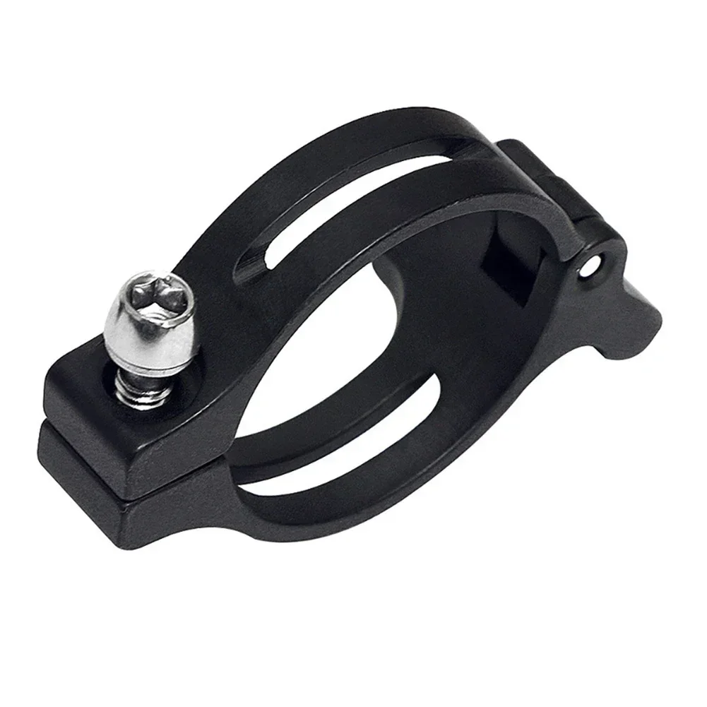 1pc Front Derailleur Snap Ring Gear Front Derailleur Clamp 31.8/34.9mm Adjustable Front Derailleur Adapter Clip Accessories