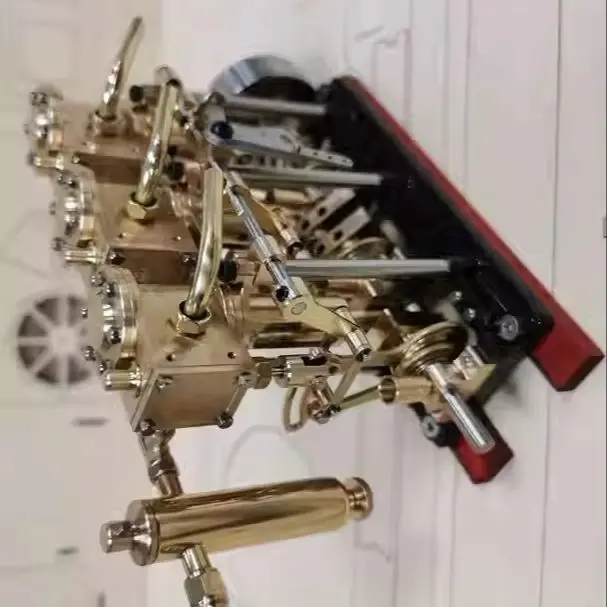 LS3-13s twin-cylinder, three-cylinder steam engine, high torque, steamboat engine, model steam engine