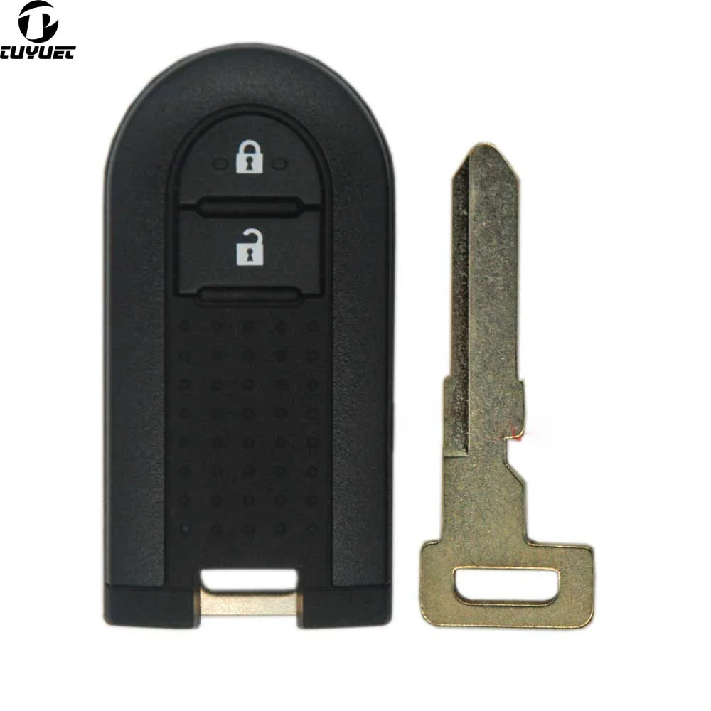 Smart  Remote Key Shell for Toyota Rush Daihatsu Wigo PERODUA Replacement Car Key Blanks with Emergency Insert key Blade