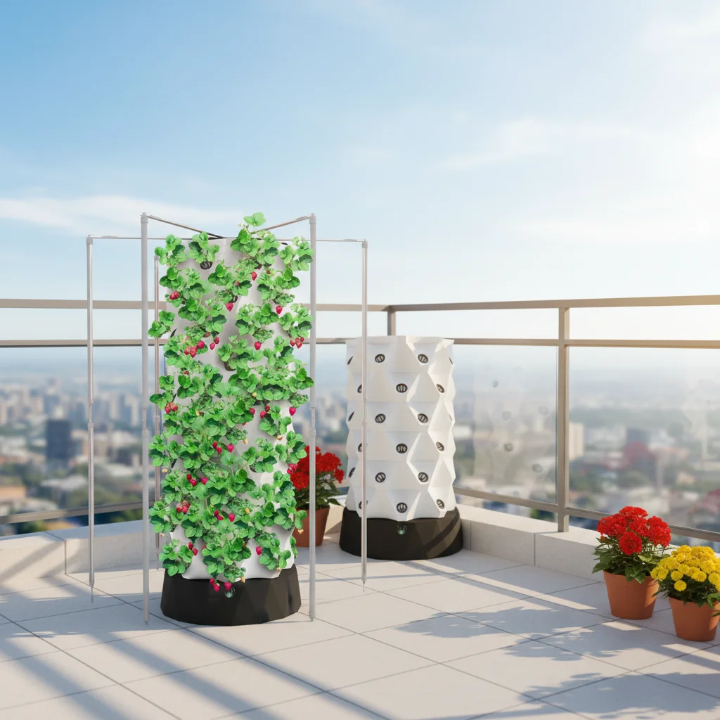 New Agricultural Greenhouse Indoor Aeroponic Hydroponic System Pineapple Tower Garden Hydroponic Growing System Vertical