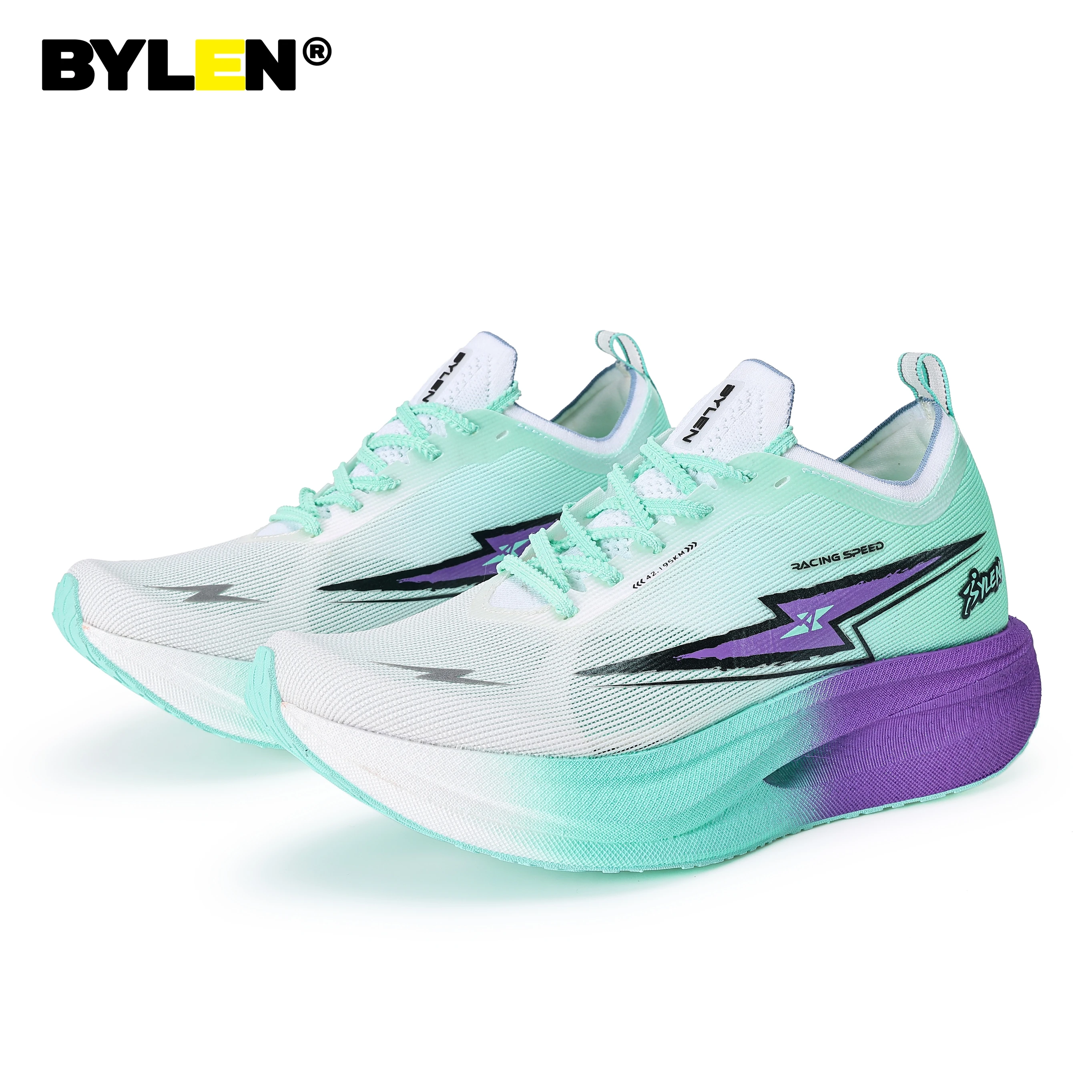 

BYLEN Speed 3.0 Men Women Running Sports Shoes Carbon Plate Racing Marathon Rebound Cushioning Couple Sneakers