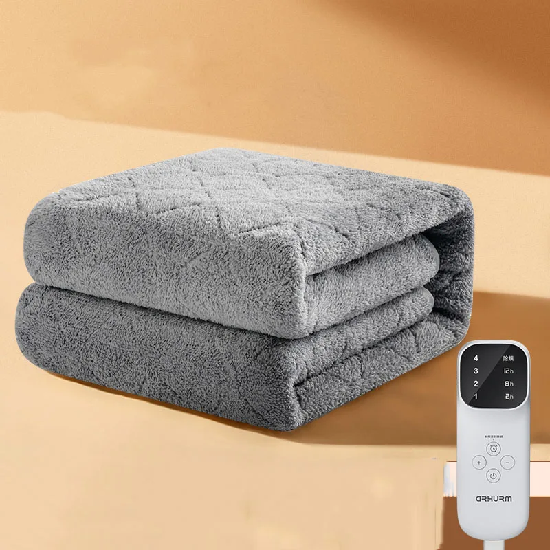 

Single Person Warm Electric Blanket Heating Pad Dormitory Security Heated Blanket Dual Control Elderly Calefactor Warm Products