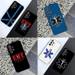 Ambulanza EMS EMT custodia per telefono paramedico per Samsung Galaxy S21 S22 S30 S23 S20 Ultra Fe S10 S8 S9 Note 10 20 Pro Plus Cover