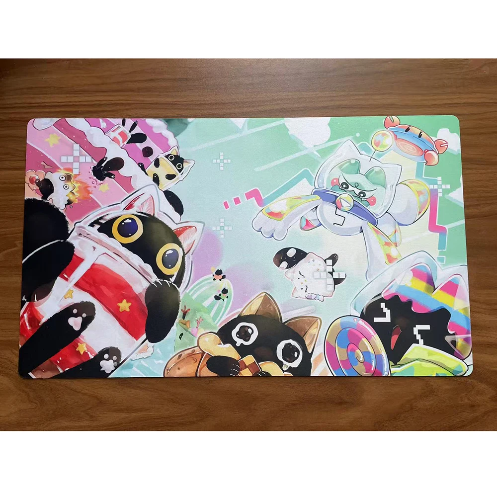 Yu-Gi-Oh Playmat Yummy YGO Game Card KMC TCG YuGiOh Mat M-434