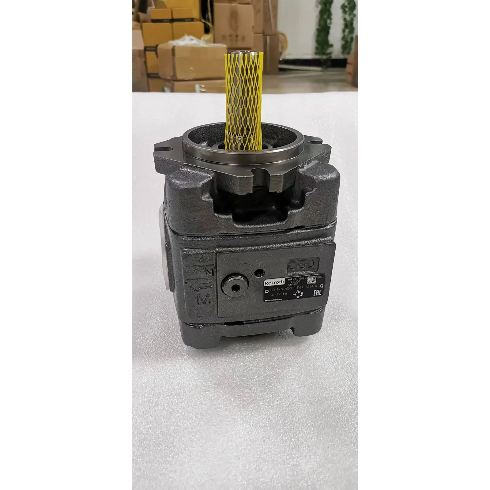 Fixed Displacement Internal Gear Pump PGH4-30/050RE11VE4-A524-K Hydraulic Pump R901450936 PGH Full Series Hydraulic Gear Pump