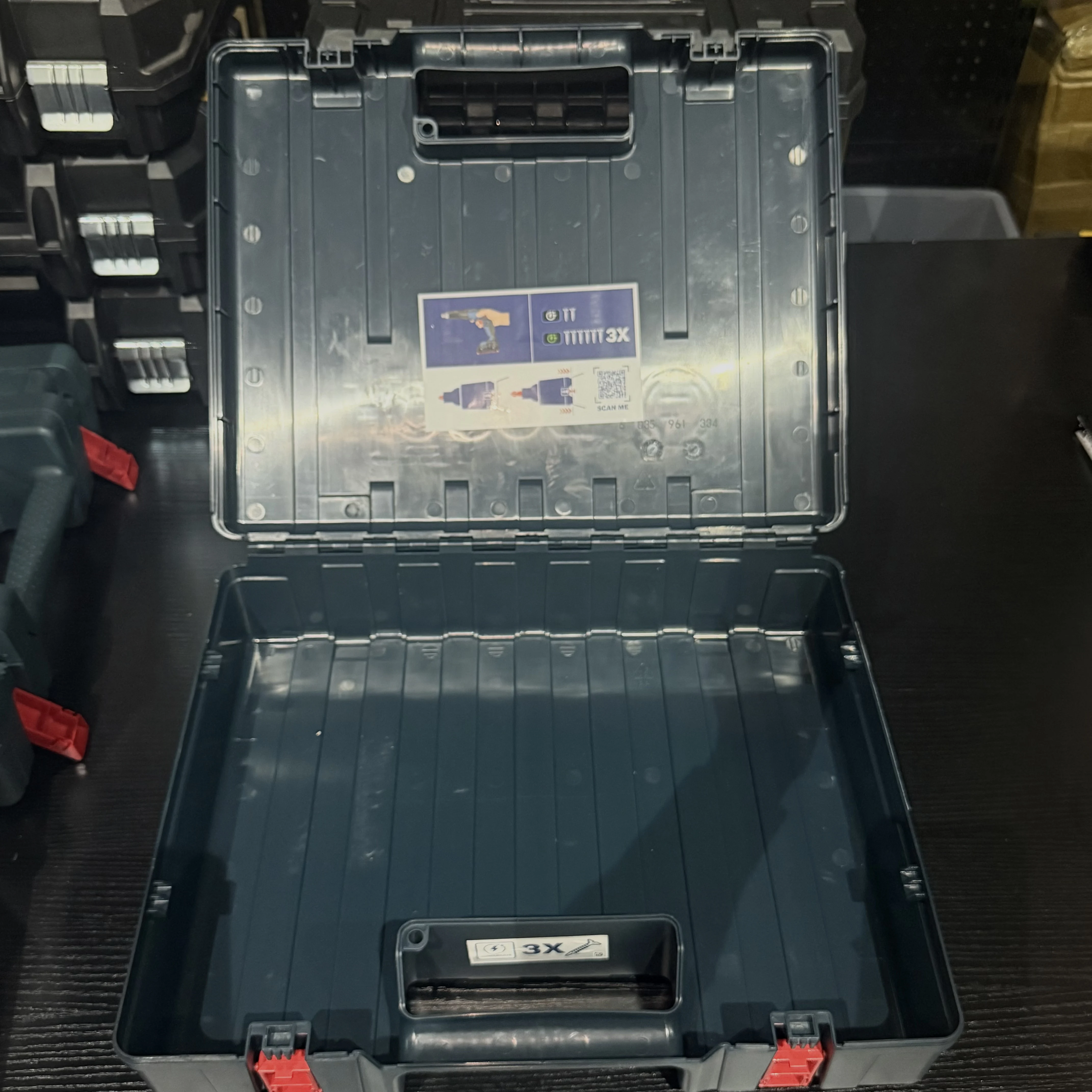 بوش أدوات صندوق حافظة 18 فولت الأصلي الأدوات 18 فولت تأثير وجع سائق لاسلكي صندوق تخزين أدوات الطاقة بوش أداة السلطة أداة #6