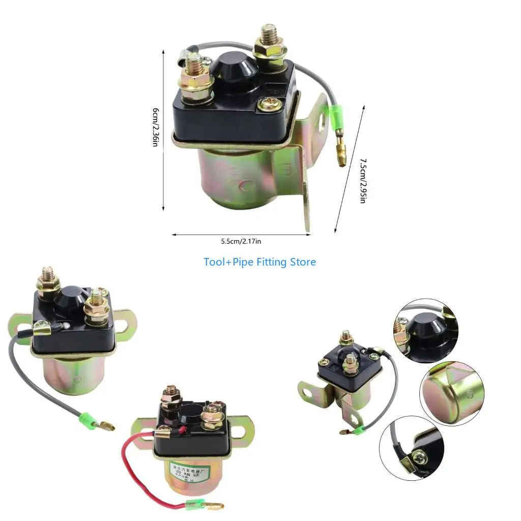 F92B DC12V/24V Starter Solenoid for Polaris ATV Blazer-Trail-Boss Big-Boss 250