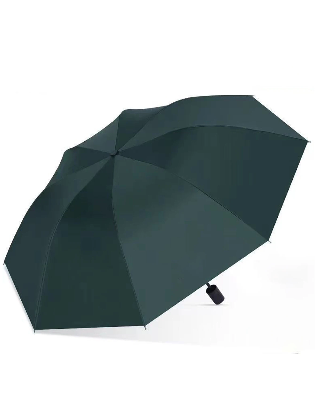 1pc 3-fold lightweight mini umbrella, windproof compact travel umbrella, durable design, convenient for commuting, office and da